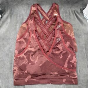 Gymshark Women's Adapt Camo Seamless Sports Bra Lot Size Xl